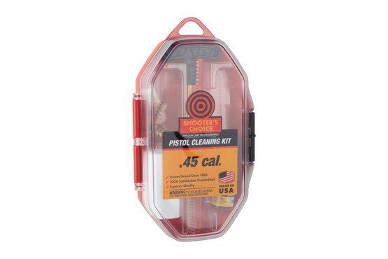 Shooter's Choice Pistol Cleaning Kit - .45 Cal